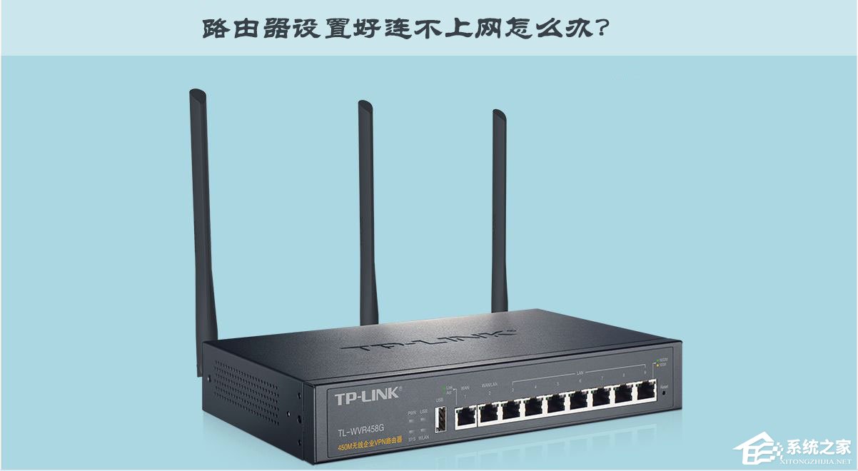 TP-Link TL-WR847N路由器设置好连不上网怎么办?