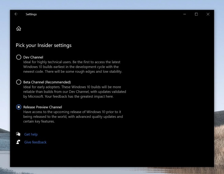 微软正式推出全新Win10 Insider预览频