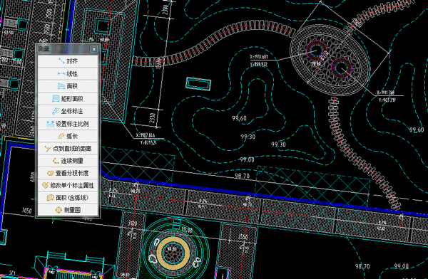 怎么使用CAD快速看图软件测量带弧度的
