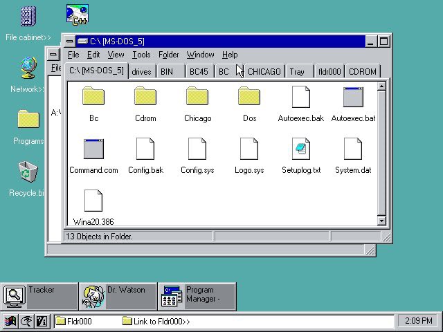 27 年的“回眸”，微软开发 Win95 时就