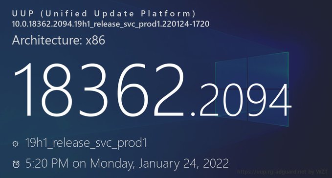微软Win10 1909发布最新KB5010345更新