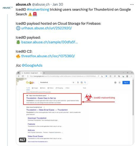 安全专家提醒:有黑客利用谷歌搜索广告