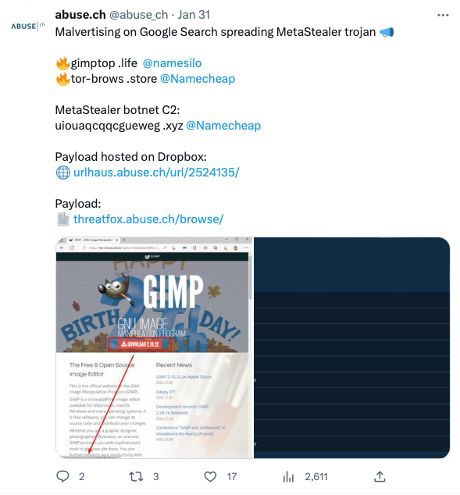 安全专家提醒:有黑客利用谷歌搜索广告