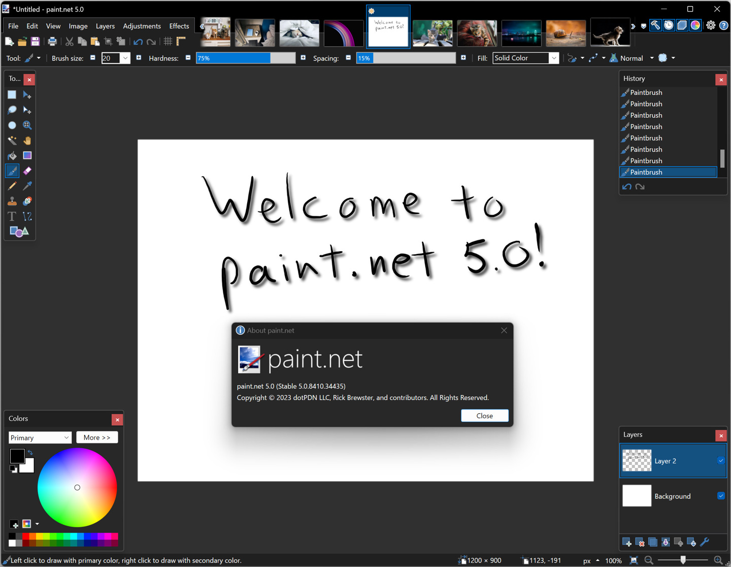 Paint.NET 5.0 更新：不再支持微软 Win