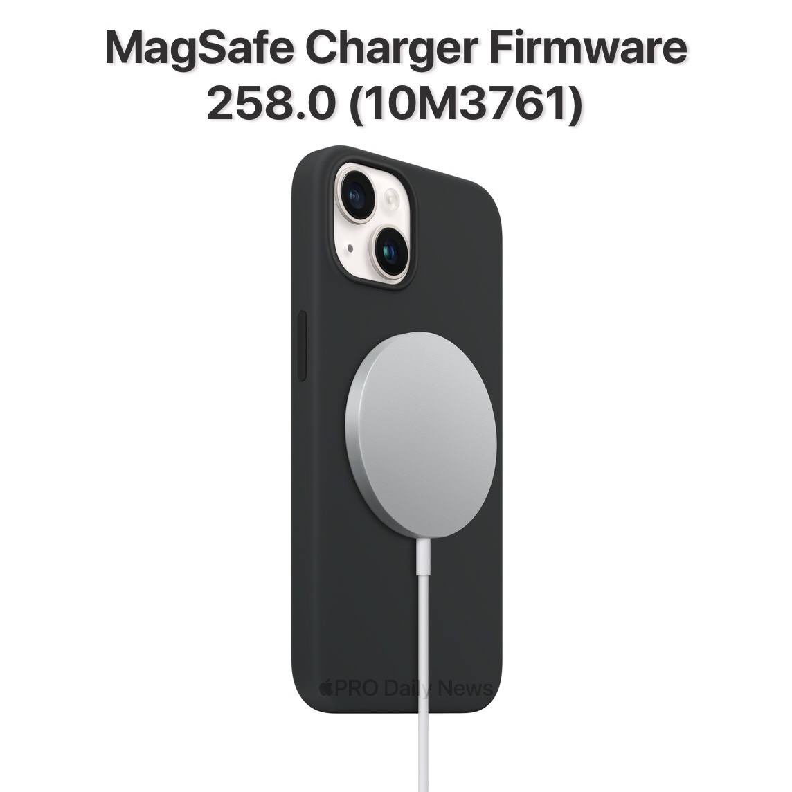 苹果为 MagSafe 充电器发布 10M3761 固