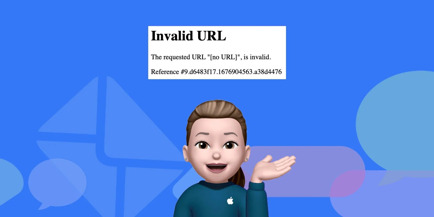 用户访问苹果官方支持页面,出现“无效