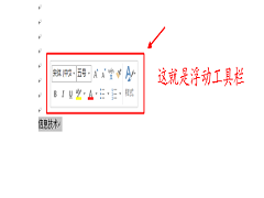 Word里的浮动工具栏是哪个？如何取消浮动工具栏？