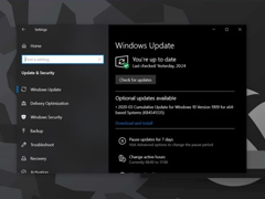 微软推送Win10版本1909 Build 18363.959，更新内容都在这！