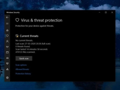 微软Win10版本2004出现安全威胁警报重复问题