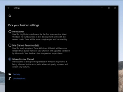 微软正式推出全新Win10 Insider预览频道