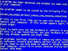 Win7系统开机出现蓝屏提示“错误代码0X000000CE”的解决方法