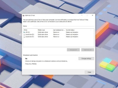 微软Win10版本2004仍存在磁盘优化程序损坏问题