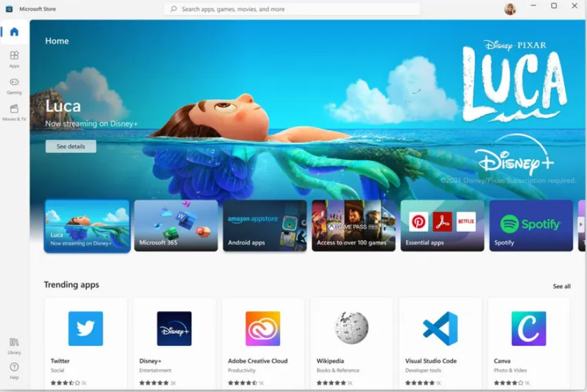 微软Microsoft Store应用商店可下载第三方应用商店了