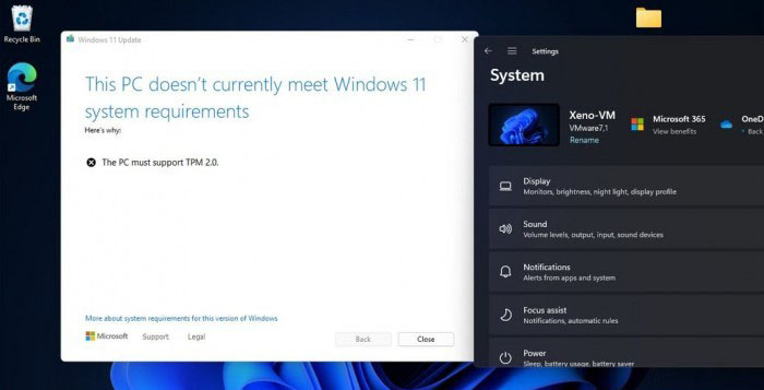 门槛提高 只有TPM 2.0模块的设备/虚拟机才能收到Wi11更新