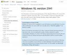 微软宣布撤回Win10 KB5005101累积更新补丁，因其导致程序无法打开！