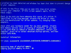 电脑蓝屏代码0x0000007E怎么办？电脑蓝屏代码0x0000007E解决办法