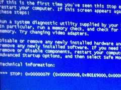 Win7旗舰版系统无限蓝屏提示错误代码0x0000007F怎么办？