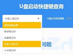 电脑U盘启动热键是哪个？一键U盘启动快捷键大全图片