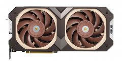 华硕GeForce RTX 3070显卡配备Noctua散热系统