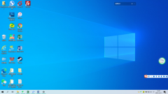 Win10系统电脑桌面上的图标不见了怎么办？桌面不见了右键也没有解决方法