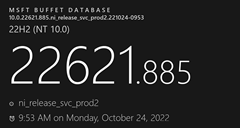Win11 22621.885/22623.885（KB5020054）发布！(附完整更新日志)
