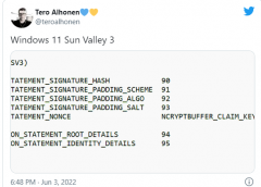 代号“铜”？微软Win11 23H2“太阳谷 3”内核编译曝光
