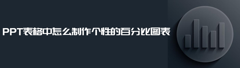 PPT制作个性的百分比图表的详细步骤