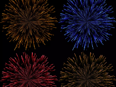 教你一个 PS 小妙招，过新年在家就能放烟花～