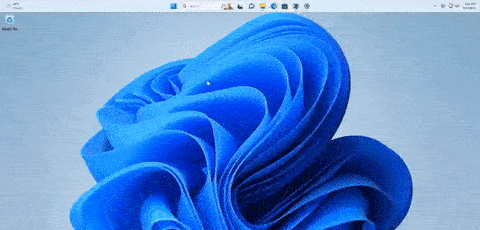 微软引入新特性？最新 Win11 预览版中可以将任务栏放置在顶部