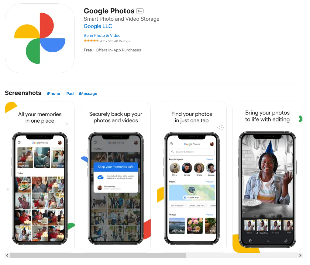 谷歌更新 Google Photos 应用，修复不兼容苹果 iOS 16.3.1 更新问题