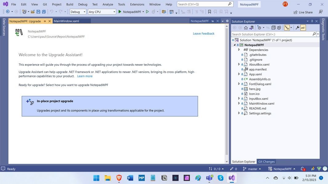 微软发布 Visual Studio 扩展“.NET 升级助手”：不需要命令行工具升级了