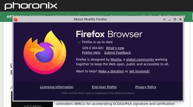Firefox 火狐浏览器 109 正式版发布，附更新日志和下载地址！